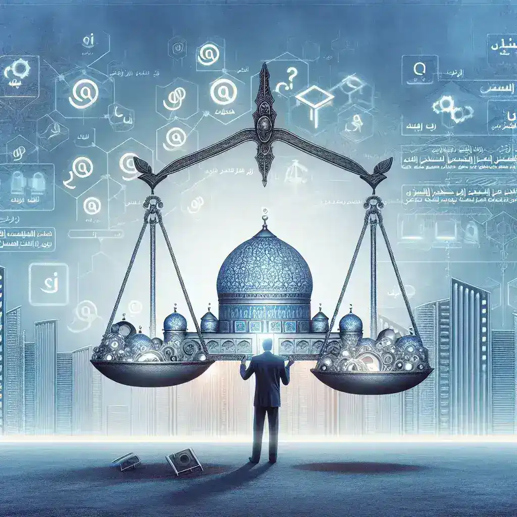 "صورة تمثل التحديات التي تواجه الشركات التكنولوجية الناشئة في العالم العربي فيما يتعلق بالملكية الفكرية، مع التركيز على الابتكار وحماية الحقوق القانونية."